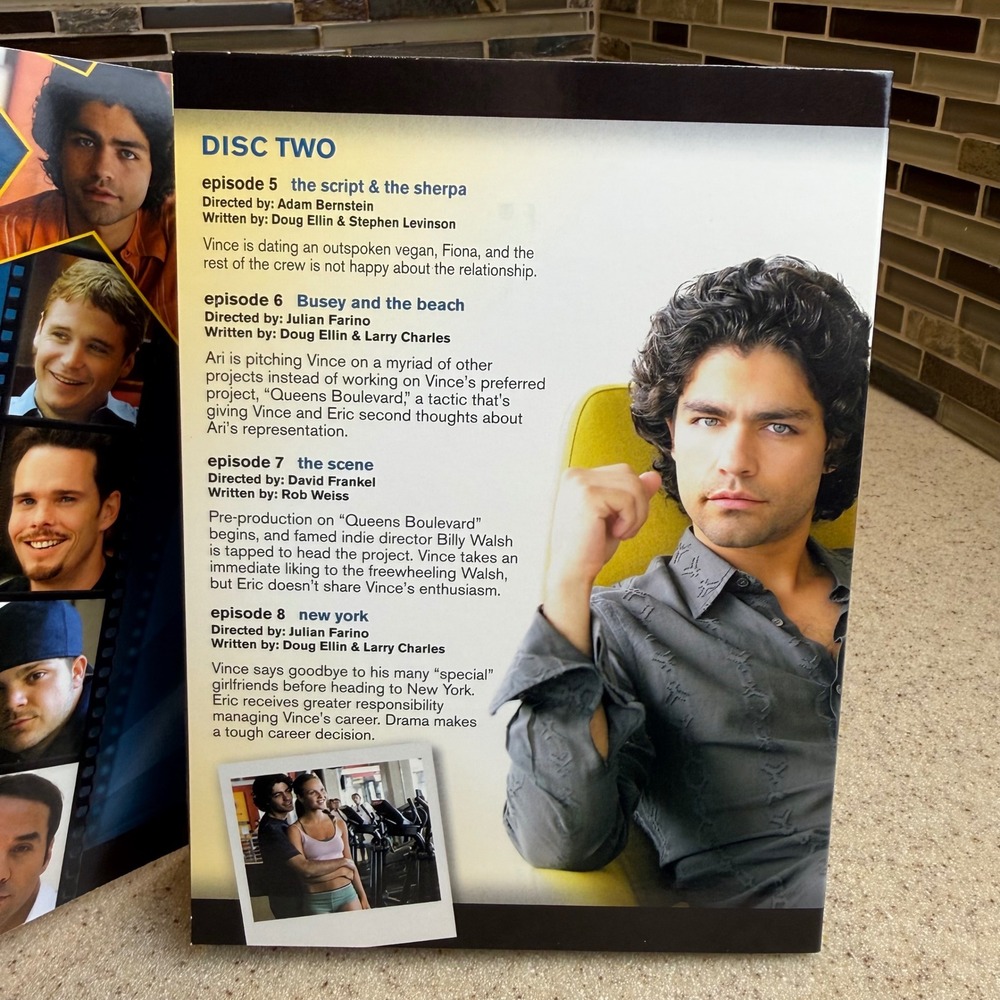 Entourage The Complete First Season DVD 2-Disc Set HBO Series Vincent Chase - Picture 7 of 8
